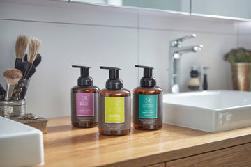Naturally antiseptic and antifungal, blended with Essential Oil to produce non-toxic, moisturizing, antibacterial foaming hand soap that is hypoallergenic and gentle on all skin types. Delivers 70% more hand washes without artificial fragrance. Our bestseller